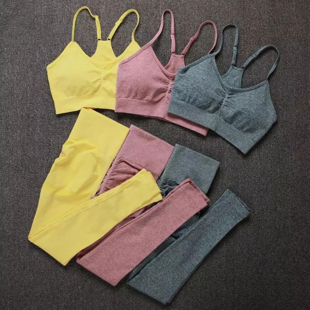 Bra & Leggings Gym Set