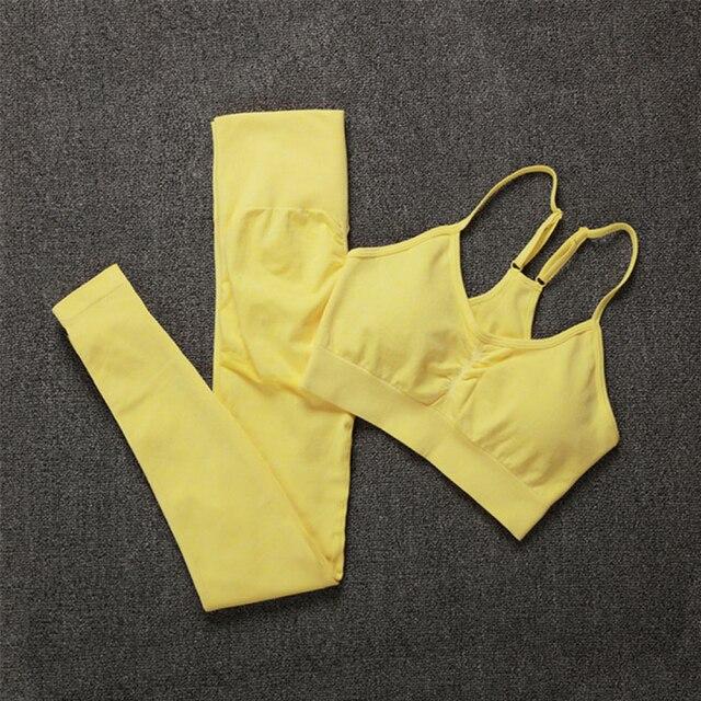 Bra & Leggings Gym Set